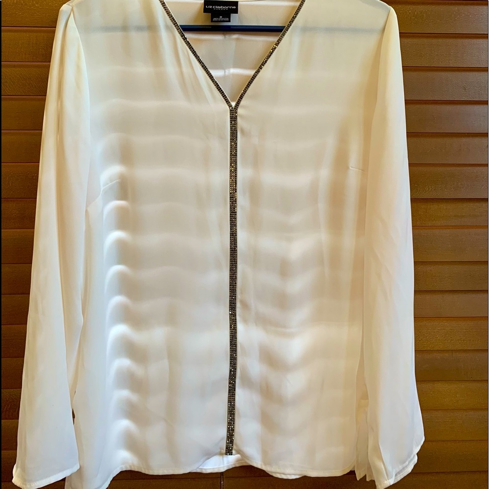 Dress up or down with these Liz Claiborne tops.